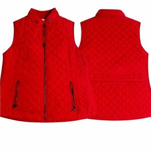 Westport Women's Vibrant Red Quilted Vest